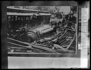 Railroad wreck Dimmock Street