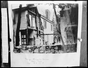 George Ruggles house being torn down