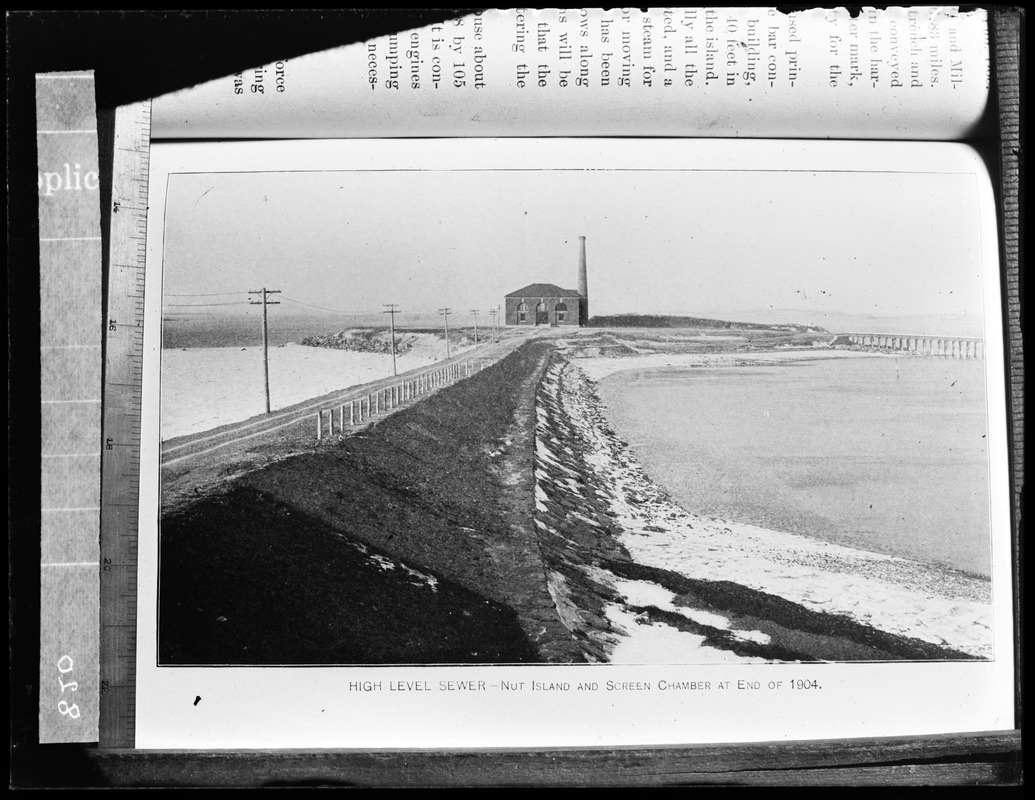 Embankment completed at Nut Island