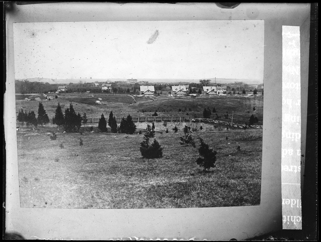 Panorama view north and east from Wollaston Hill