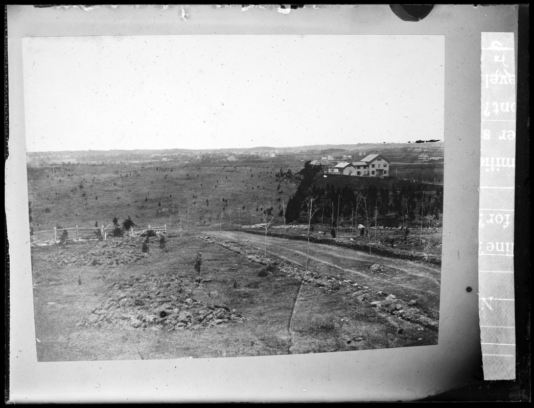 Panorama view north side of Wollaston Hill - Digital Commonwealth