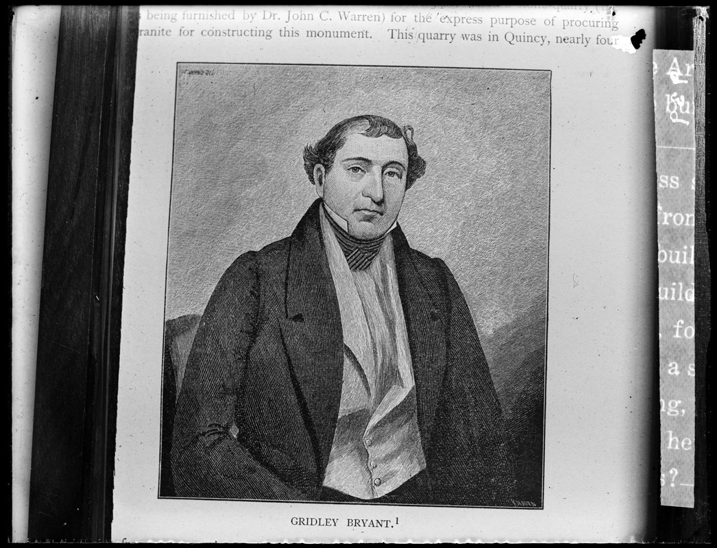 Gridley Bryant builder of the Granite Railway Digital Commonwealth