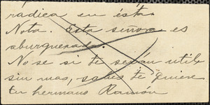 [Diamond Union Stamp Workers?] autographed note (fragment) to [Nicola Sacco and Bartolomeo Vanzetti], [Boston]