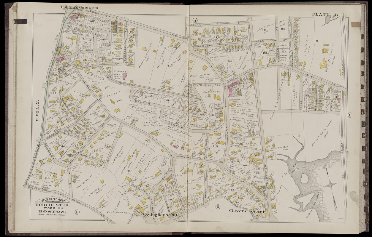 Atlas of the city of Boston : Dorchester : volume three : from actual ...