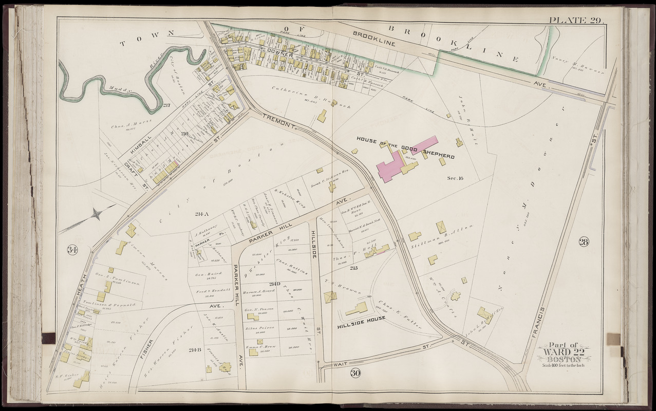 Atlas of the city of Boston : Roxbury, Mass. : volume three : from actual surveys and official records