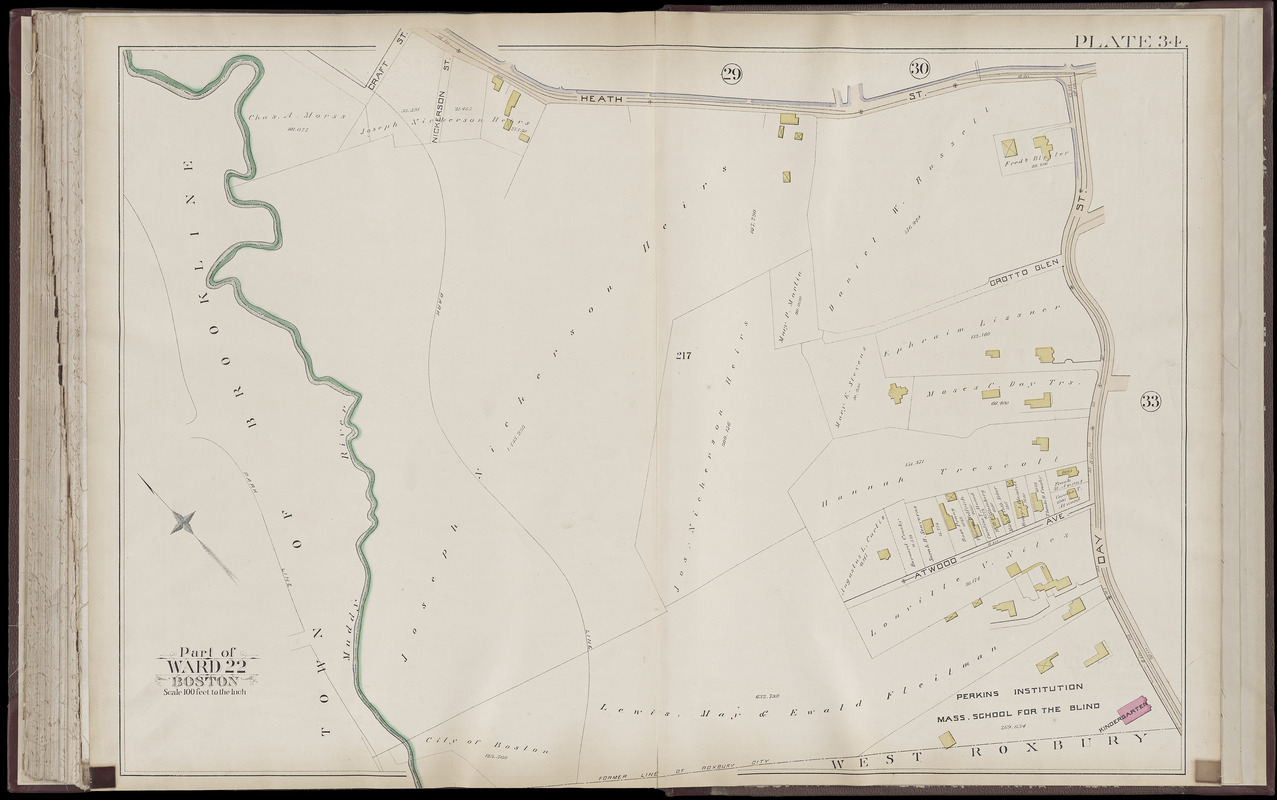 Atlas of the city of Boston : Roxbury, Mass. : volume three : from actual surveys and official records