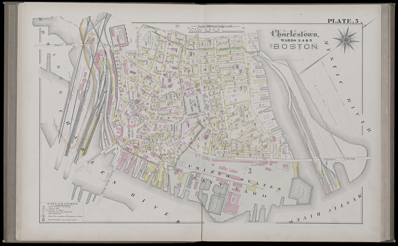 City atlas of Boston, Massachusetts complete in one volume from