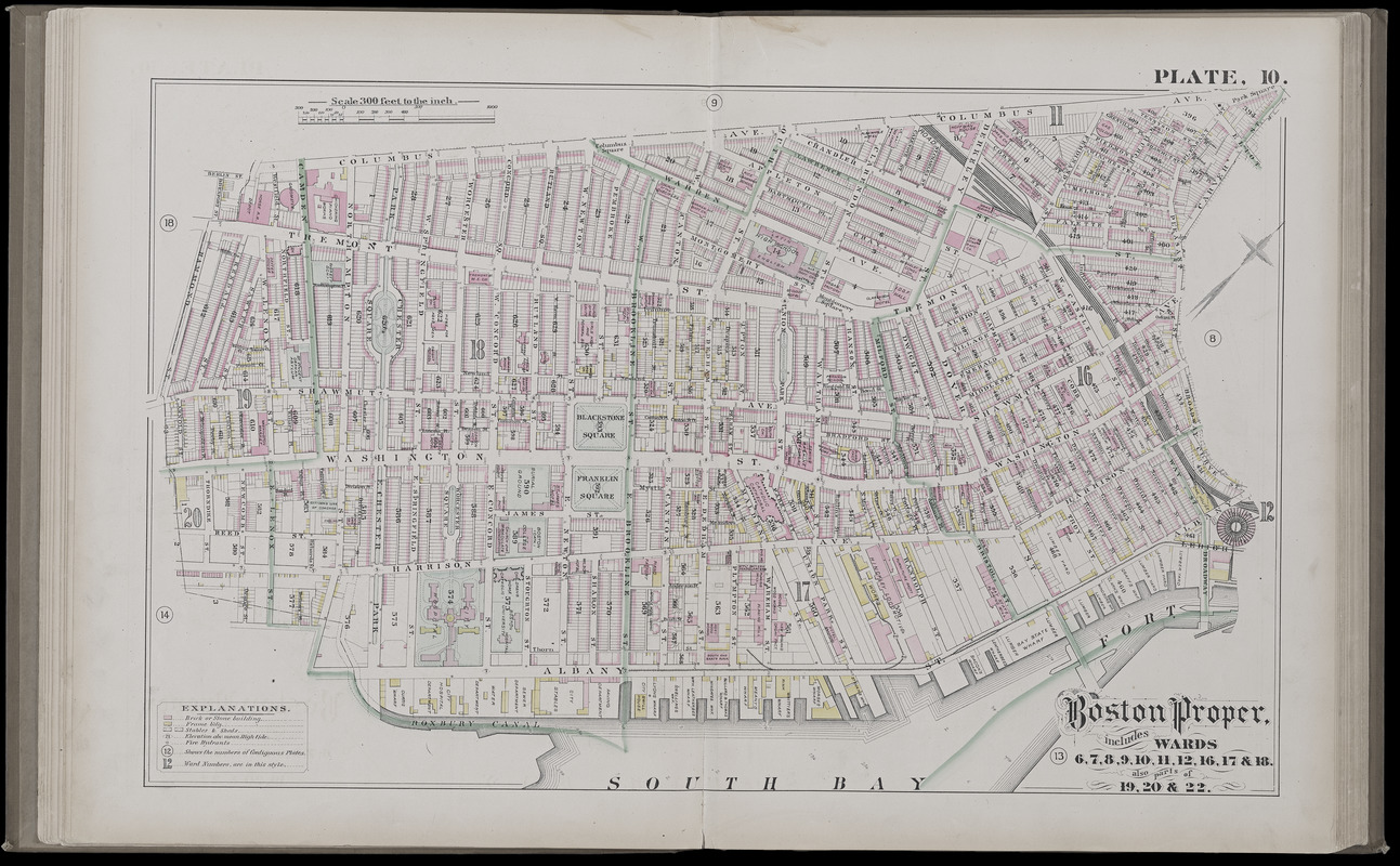 City atlas of Boston, Massachusetts complete in one volume from