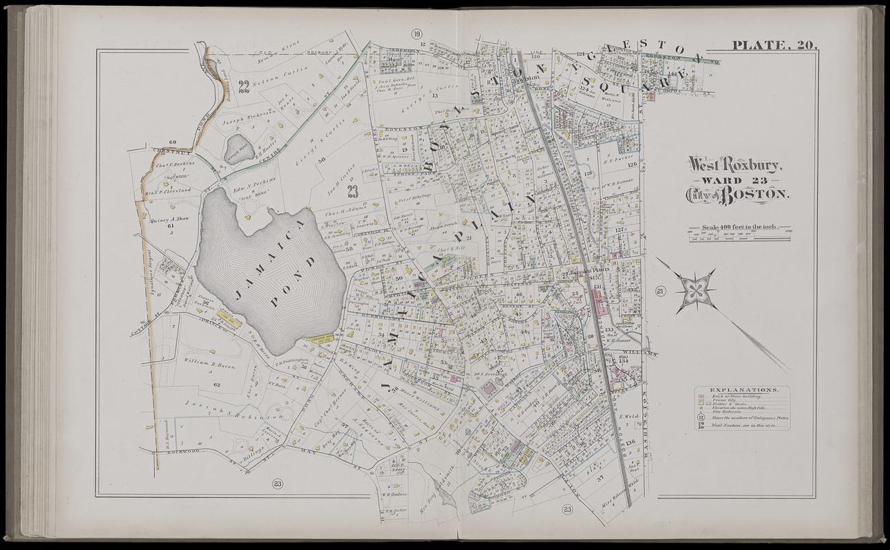 City atlas of Boston, Massachusetts : complete in one volume : from official records, private plans and actual surveys