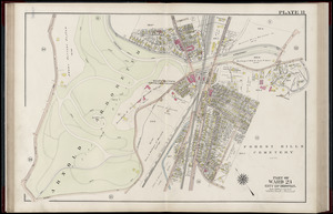 Atlas of the city of Boston, West Roxbury : from actual surveys and official plans
