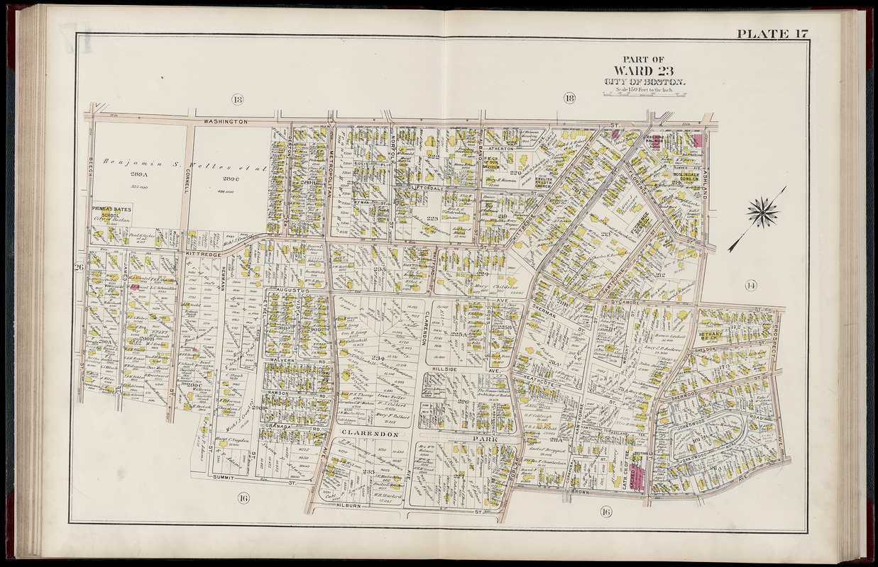 Atlas of the city of Boston, West Roxbury : from actual surveys and official plans