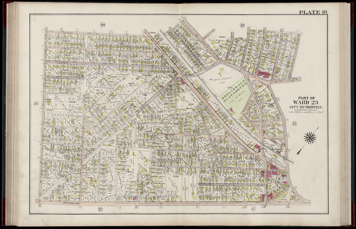 Atlas of the city of Boston, West Roxbury : from actual surveys and official plans