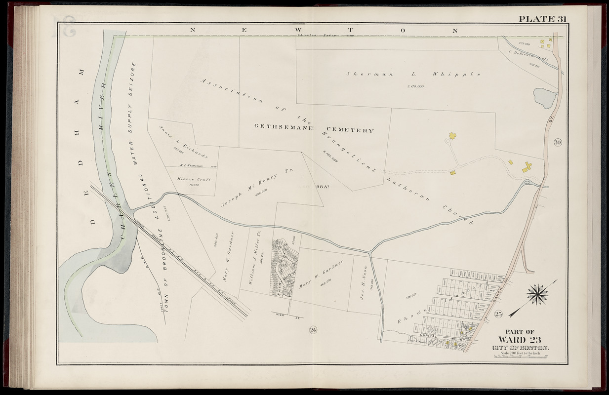 Atlas of the city of Boston, West Roxbury : from actual surveys and official plans