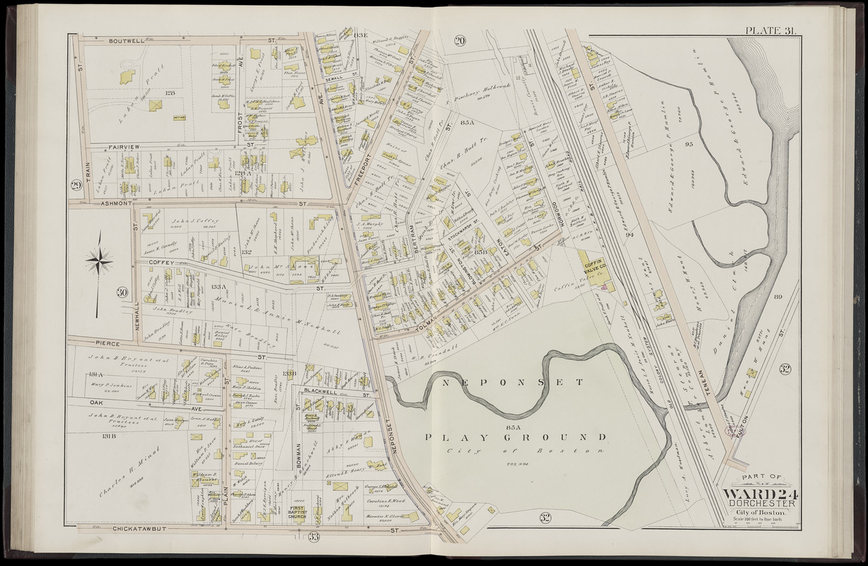 Atlas of the city of Boston, Dorchester, Mass., vol. 5 : from actual ...