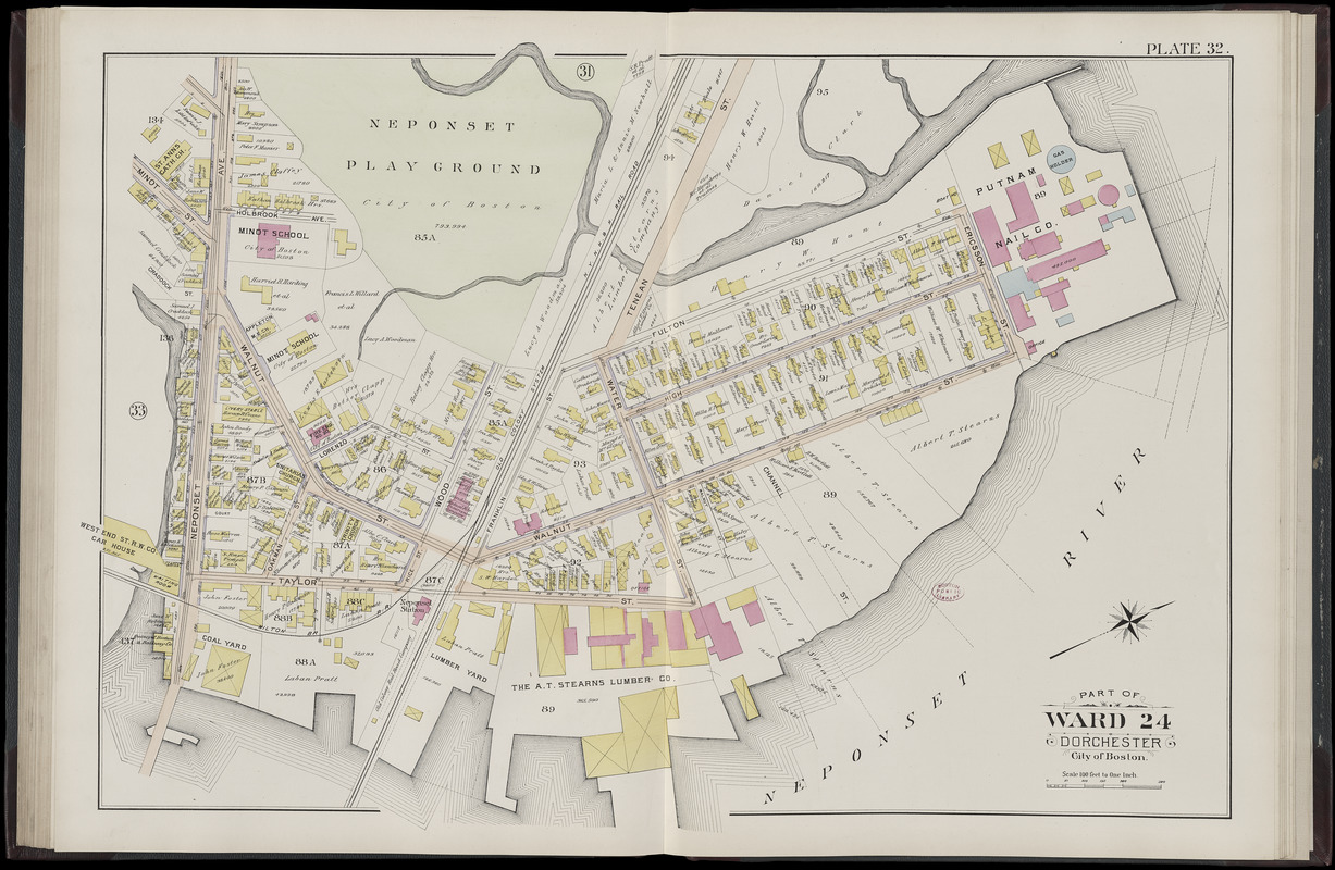 Atlas of the city of Boston, Dorchester, Mass., vol. 5 : from actual surveys and official plans