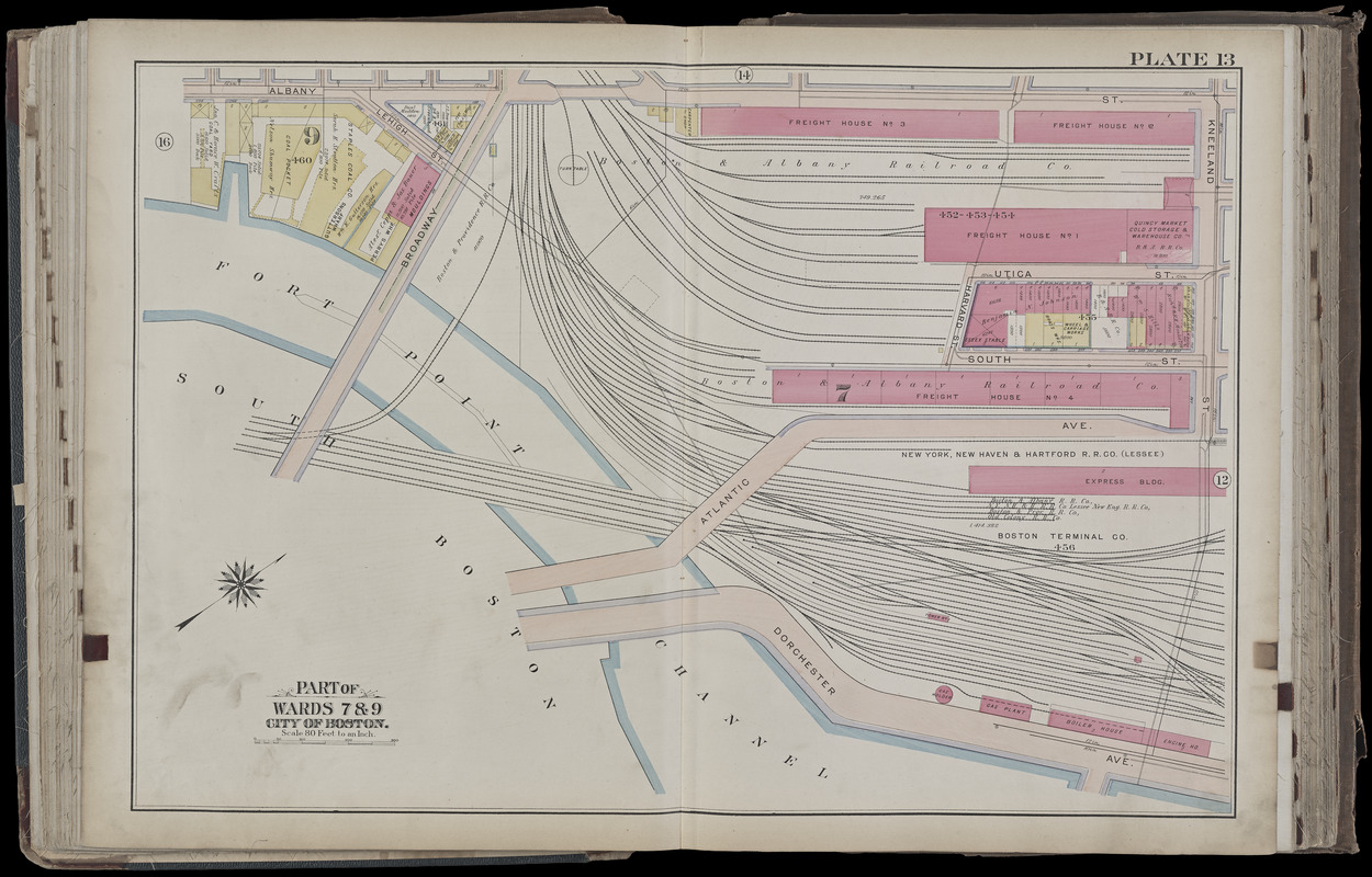 Atlas of the city of Boston, Boston proper and Back Bay : from actual surveys and official plans