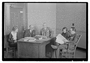Group at table