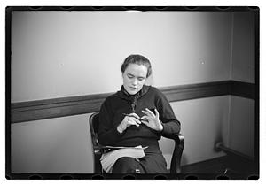Miss Barbara Wing, Simmons College