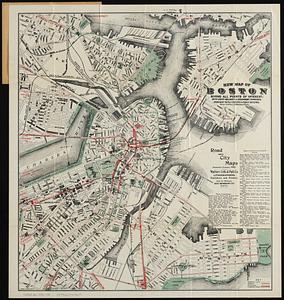 New map of Boston giving all points of interest