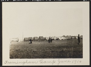 Framingham Camp, June 1916