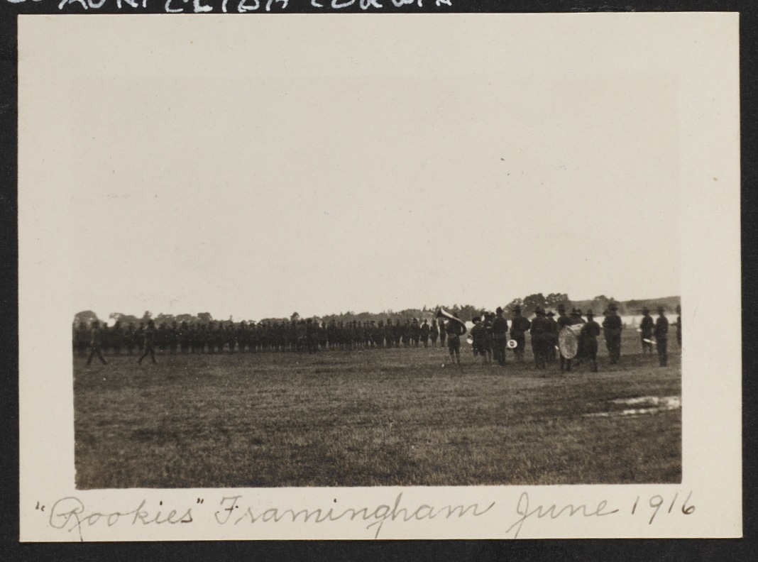 "Rookies," Framingham, June 1916