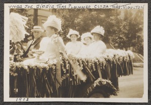 Uncle Joe, Diddie, Mrs. Plummer, Clyda, Mrs. Moulton - 1913