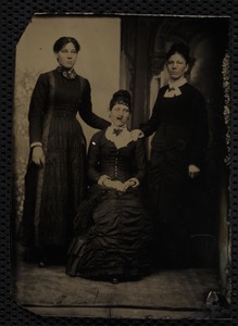 Unknown three women 1880s