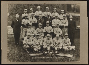 Baseball team, 1920, Northern Junior High, Somerville