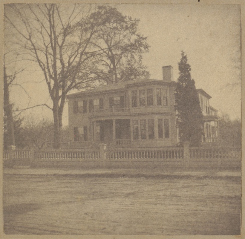 West Roxbury, Theodore Parker's home, built about 1800.