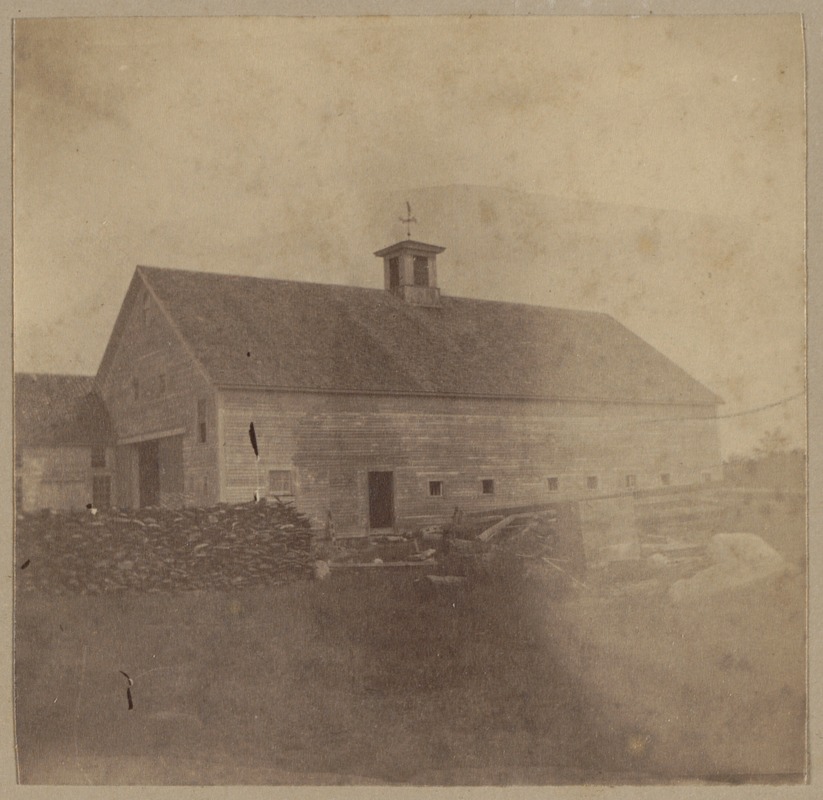 Wilton, N. H., Jonathan Livermore 's barn, about 1763.