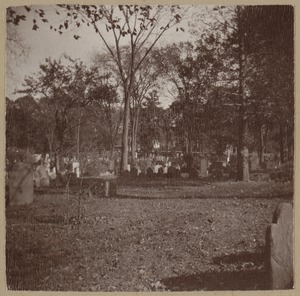 Dorchester, burying ground of first settlers, 1630