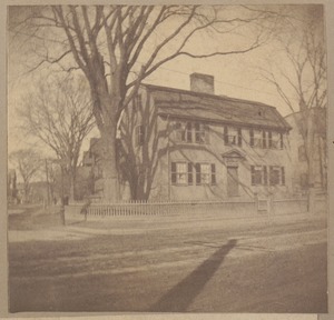 Medford, Tufts house, cor. Fulton & Salem.