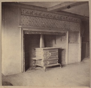 Interior of the older house.