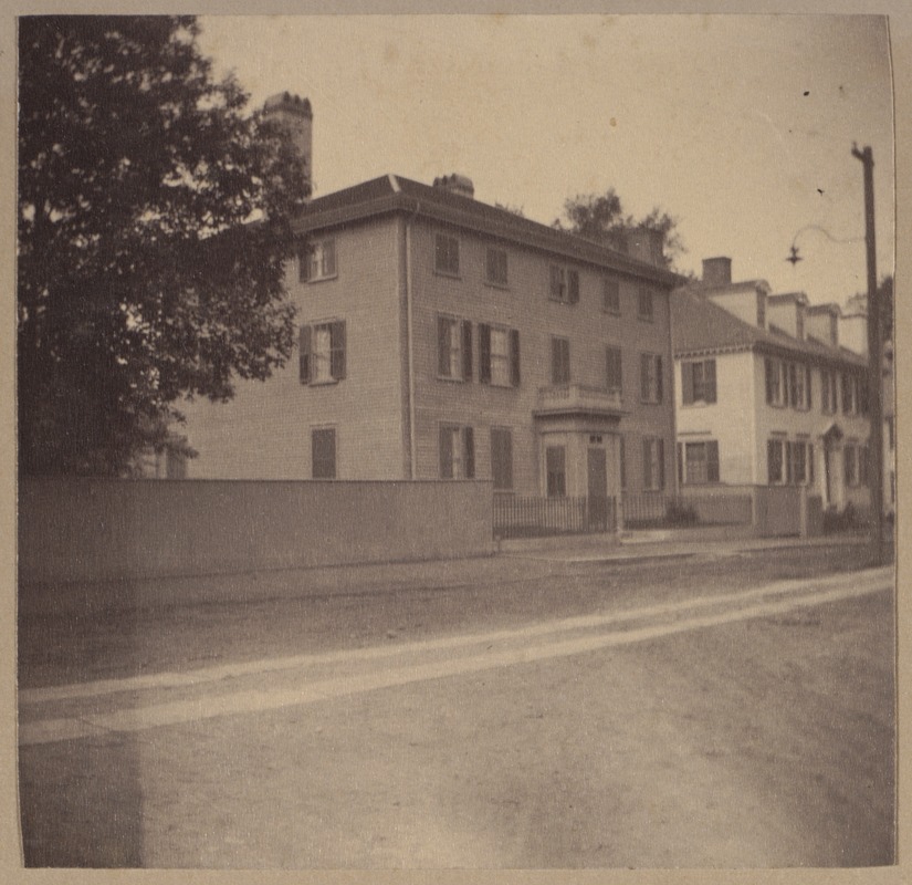 Portsmouth, Dr. Samuel Haven's house, about 1760.