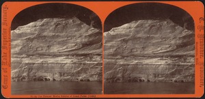 The pictured rocks, interior of Grand Portal. (wall.)