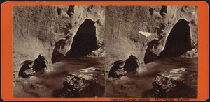 The pictured rocks. The Sister Caves