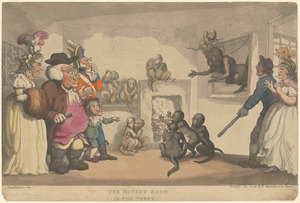The monkey room in the tower