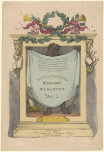 Title page of "Rowlandson's Caricature Magazine vol. 5"