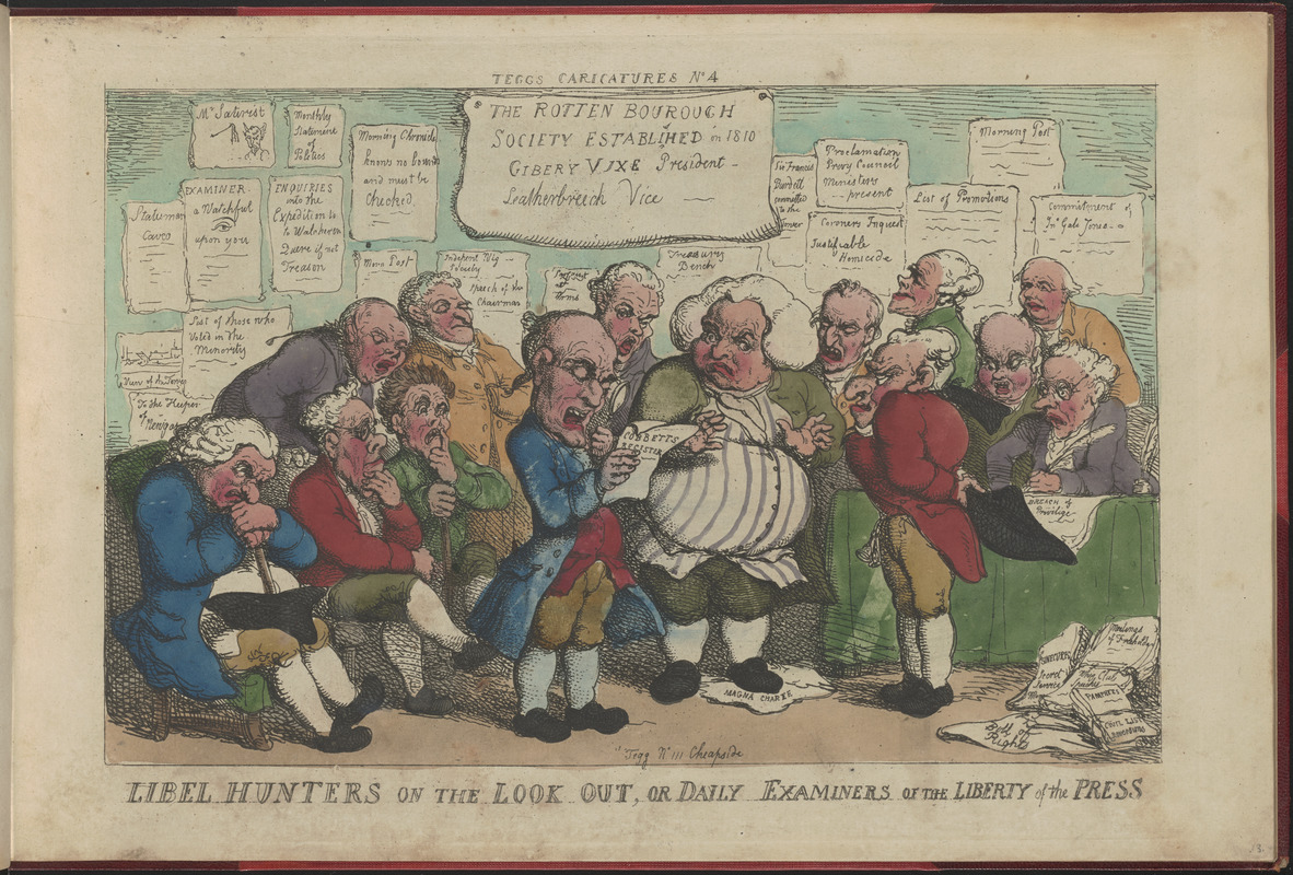 Libel hunters on the look out