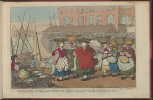 Procession of the Cod Company from St. Giles to Billingsgate