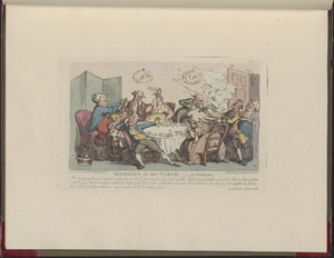 Miseries of the table, 9