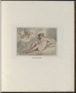 Nymph and cupid