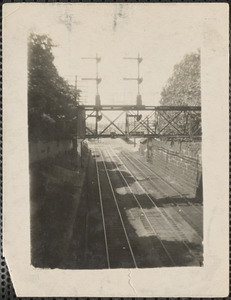 Tracks between High and Washington Street, after 1906