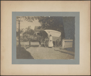 Delivery wagon, Little Parker St., Newbury