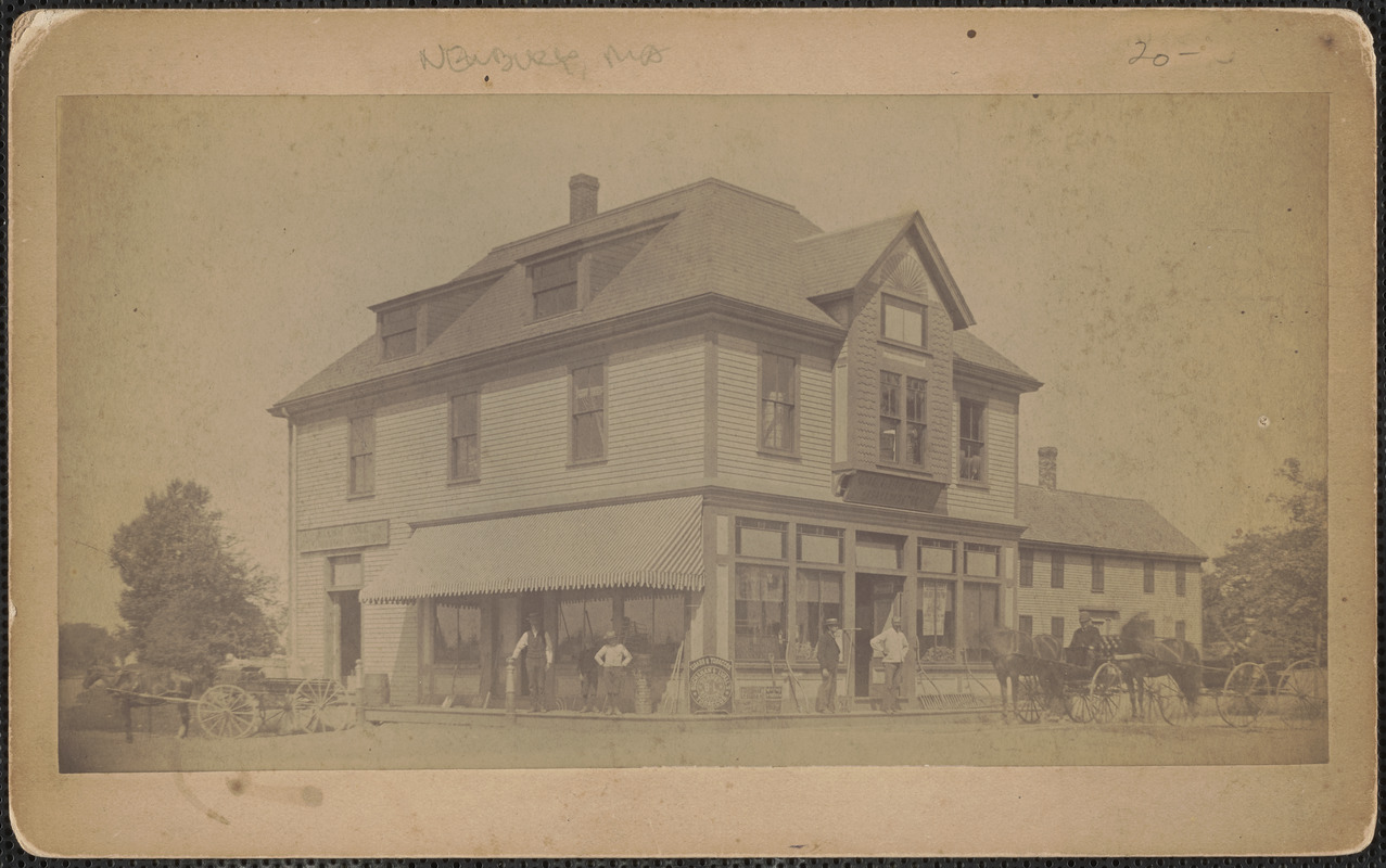 Little's Hardware Store, High Road at Parker St., circa 1800s