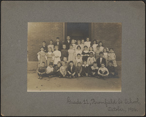 Grade II, Bromfield St. School, October 1906