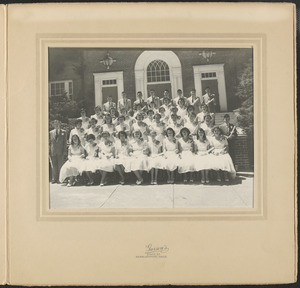 Currier School, 8th Grade Graduation, 1954