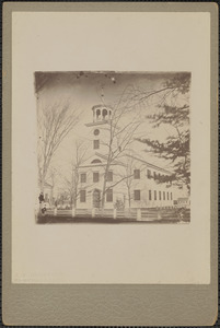 Belleville Church, built 1816, burnt Jan 1867
