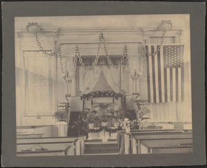Interior of Old South Church, Federal St.