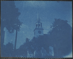 Old South Church steeple, circa 1890s